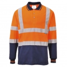 波偉斯特Portwest S279雙色長(zhǎng)袖POLO衫